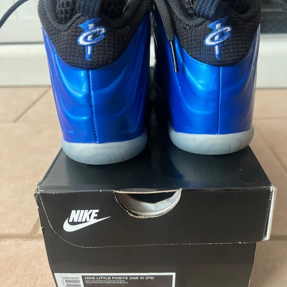Nike Little Posite One KI PS Size 13c - Picture 4 of 15
